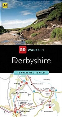 50 Walks in Derbyshire (Paperback)