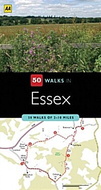 50 Walks in Essex (Paperback)