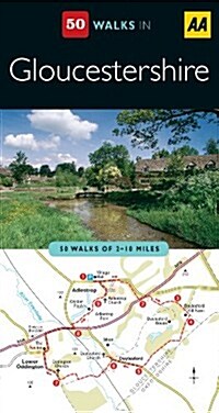 50 Walks in Gloucestershire: 50 Walks of 2-10 Miles (Paperback)