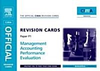 Cima Revision Cards Management Accounting Performance Evaluation (Paperback, Spiral)