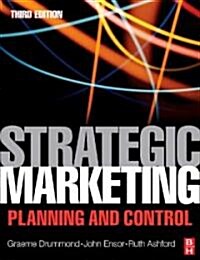 Strategic Marketing Planning and Control : Plannning and Control (Hardcover, 3 ed)
