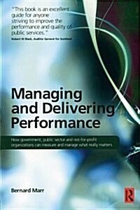 Managing and Delivering Performance (Paperback)