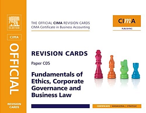 Cima Revision Cards Fundamentals of Ethics, Corporate Governance & Business Law (Paperback, 2nd, Spiral)