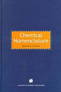 Chemical Nomenclature (Hardcover)