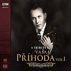 [수입] 바샤 프리지호다 - A tribute to Vasa Prihoda Vol.1 [SACD Hybrid]