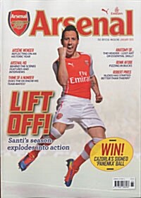 Arsenal,The Offical Magazine (월간 영국판): 2015년 01월호
