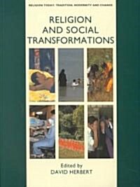 Religion and Social Transformations (Paperback)