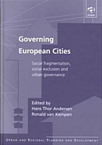 Governing European Cities (Hardcover)