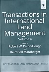Transactions in International Land Management (Hardcover)