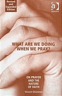 What are We Doing When We Pray? : On Prayer and the Nature of Faith (Paperback, New ed)
