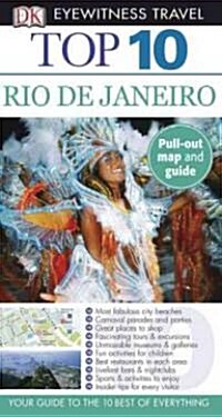 Dk Eyewitness Travel Top 10 Rio De Janeiro (Paperback, Map)