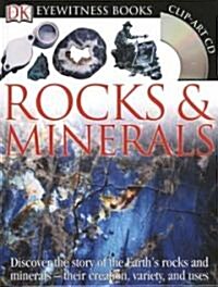 Rocks & Minerals [With Clip Art CDROM and Chart] (Hardcover)