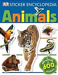 [중고] Sticker Encyclopedia: Animals [With Stickers] (Paperback)