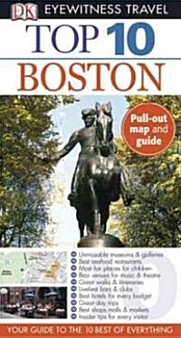 Dk Eyewitness Travel Top 10 Boston (Paperback, Map)