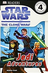 [중고] DK Readers L4: Star Wars: The Clone Wars: Jedi Adventures (Paperback)