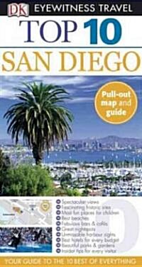 Dk Eyewitness Travel Top 10 San Diego (Paperback, Map)
