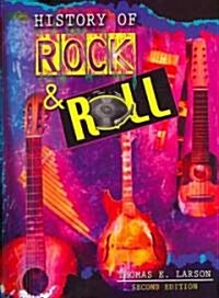 History of Rock and Roll with Music CD and Rhapsody (Hardcover, 2)