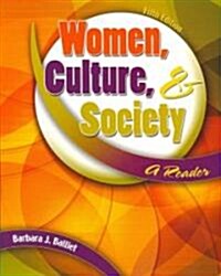 Women, Culture, and Society (Paperback, 5)