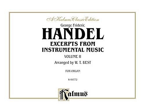 Extracts from Instrumental Music, Vol 2: Comb Bound Book (Paperback)