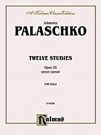 Twelve Studies, Op. 55 (Paperback)