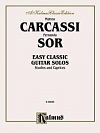 Easy Classic Guitar Solos: Studies and Caprices (Paperback)