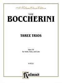 Three Trios, Op. 38 (Paperback)