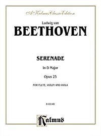 Serenade, Op. 25, Kalmus Edition (Paperback)