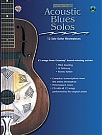 Acoustic Masterclass: Acoustic Blues Solos, Book & CD (Paperback)