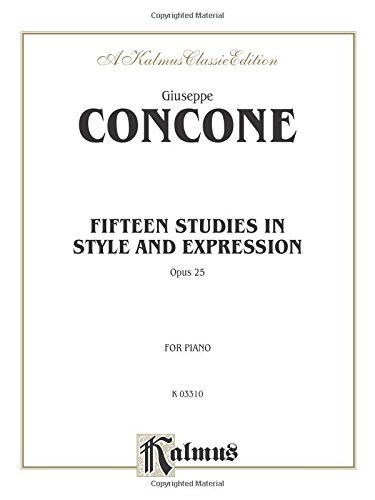 Fifteen Studies in Style and Expression, Op. 25 (Paperback)