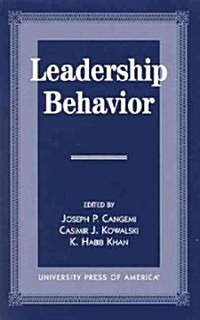 Leadership Behavior (Paperback)