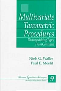 Multivariate Taxometric Procedures: Distinguishing Types from Continua (Hardcover)