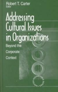 Addressing cultural issues in organizations : beyond the corporate context