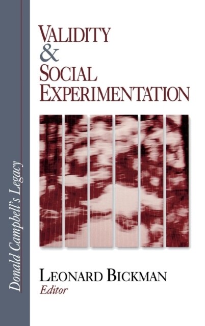 Validity and Social Experimentation: Donald Campbell′s Legacy (Hardcover)