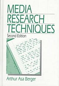 Media Research Techniques (Hardcover, 2)