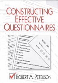 Constructing Effective Questionnaires (Paperback)