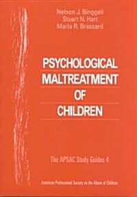 Psychological Maltreatment of Children (Paperback)