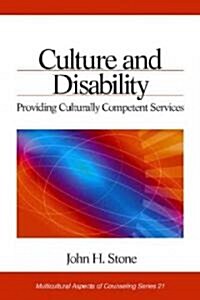 Culture and Disability: Providing Culturally Competent Services (Hardcover)