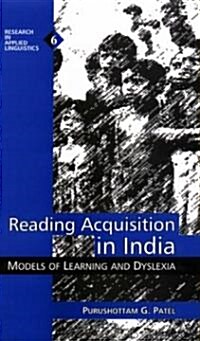 Reading Acquisition in India: Models of Learning and Dyslexia (Hardcover)