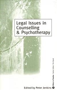 Legal Issues in Counselling & Psychotherapy (Paperback)