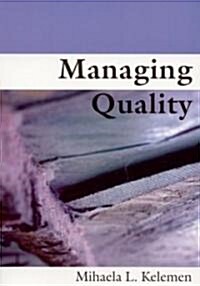 Managing Quality (Paperback)