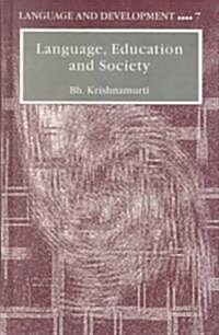 Language, Education and Society (Hardcover)