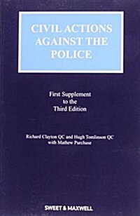 Civil Actions Against the Police (Paperback)