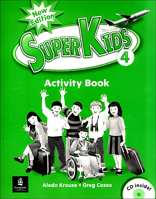 [중고] New Super Kids 4 (Activity Book + CD 1장)