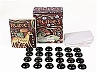 Runes [With 24 Glass Runes, Cloth and Black Velvet Bag] (Paperback)
