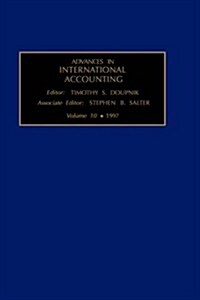 Advances in International Accounting (Hardcover)
