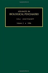 Advances in Biological Psychiatry, Volume 2 (Hardcover)