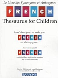 French Thesaurus for Children (Paperback)