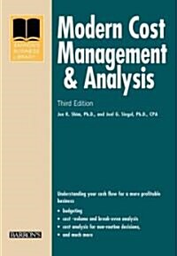 Modern Cost Management and Analysis (Paperback, 3)