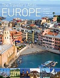 Barrons The Travelers Atlas Europe (Hardcover)