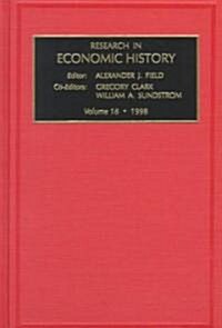 Research in Economic History (Hardcover)